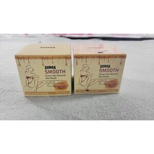 ​2 Pack Sumax Hair Removal Wax Beads 300g Total Smooth Honey Hard Wax Beans New